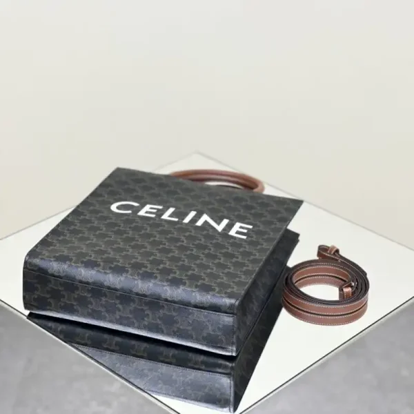 Celine Triomphe Cabas Tote Small - Image 6