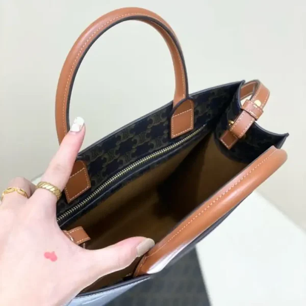 Celine Triomphe Cabas Tote Small - Image 7