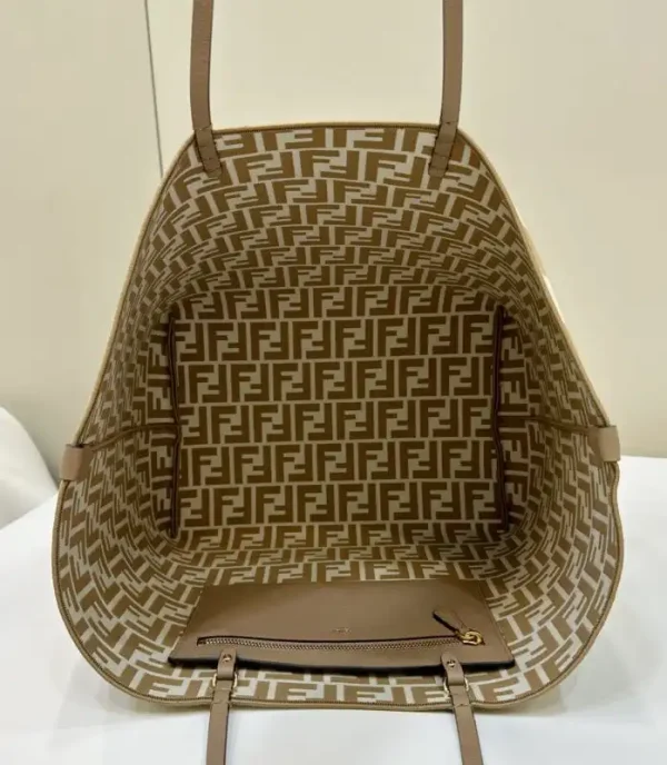 Fendi Two Side Small Tote Beige - Image 9