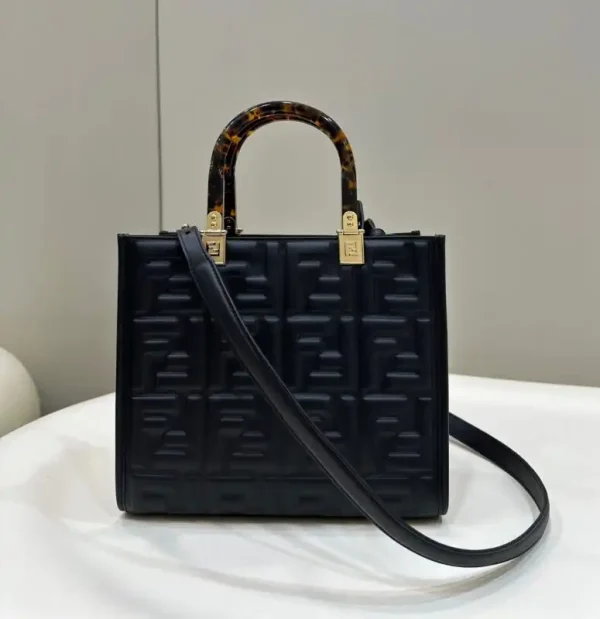 Fendi Small Tote Black