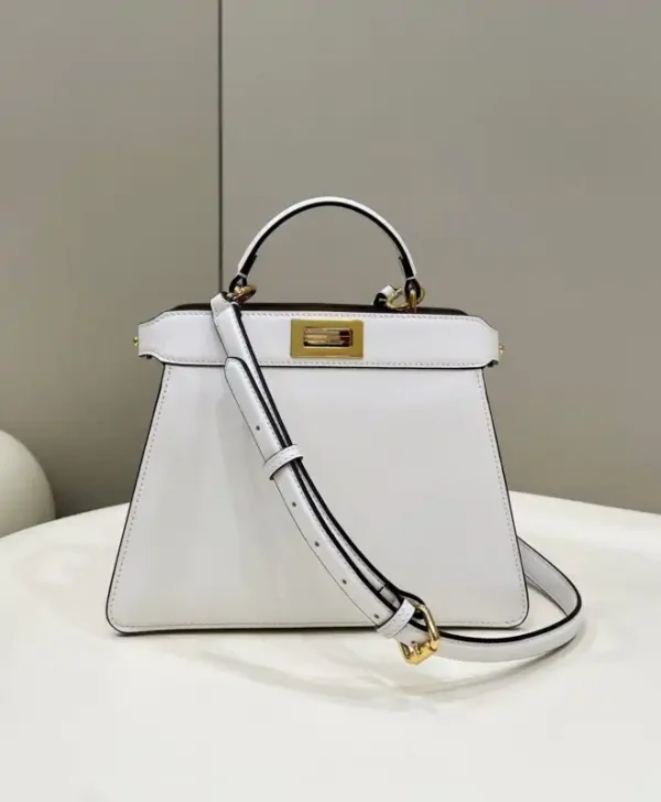 Fendi Peekaboo Medium White