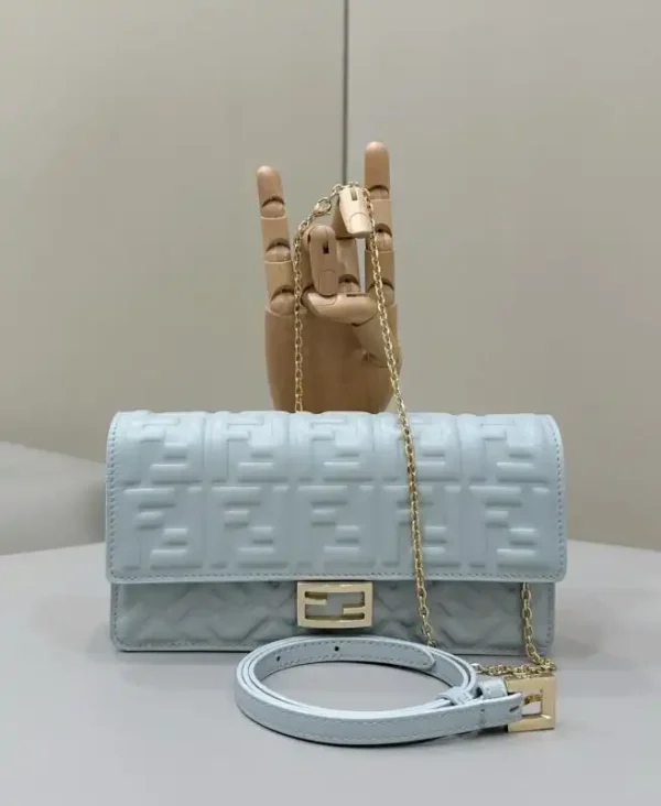 Fendi Baguette Small Sky Blue