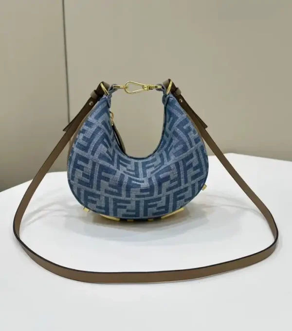 Fendi Fendigraphy Small Denim Blue