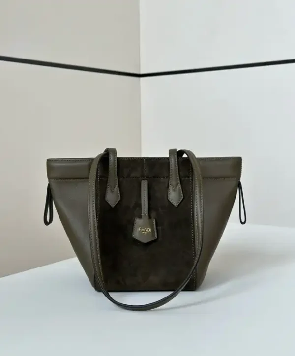 Fendi  Origami Small Dark Green - Image 2