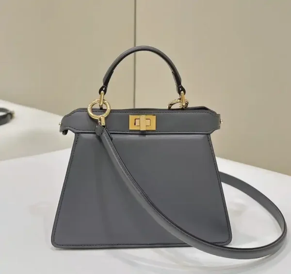 Fendi Peekaboo Mini Grey