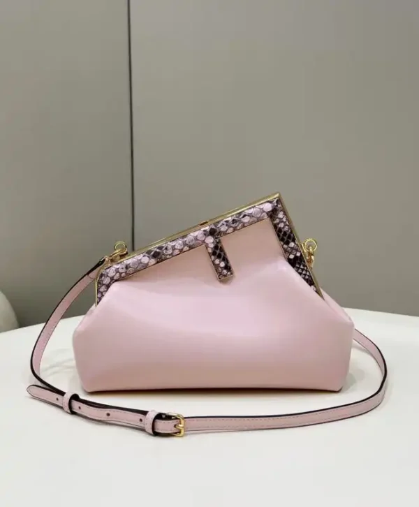 Fendi  First Pink Python