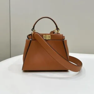 Fendi Peekaboo Medium  Brown