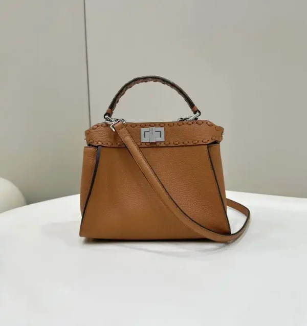 Fendi Peekaboo Small  Brown
