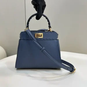 Fendi Peekaboo Small  Blue