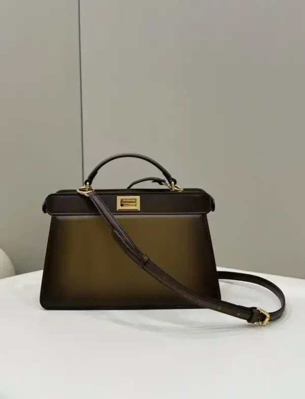 Fendi Peekaboo Large Dark Brown