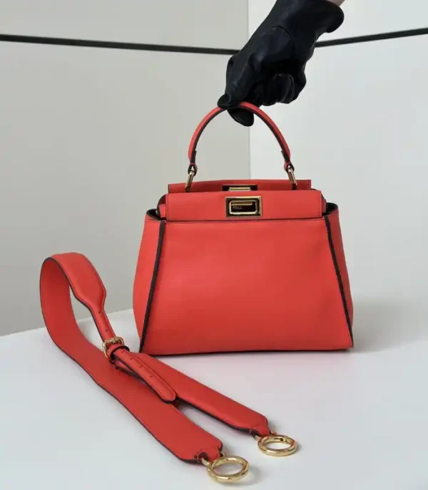 Fendi Peekaboo Small Red