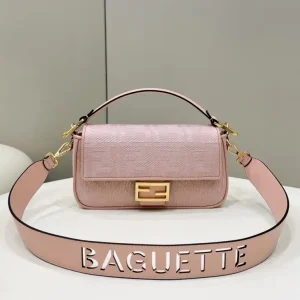 Fendi Baguette FF Pink