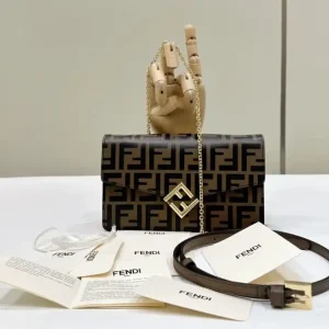 Fendi Baguette Wallet on Chain