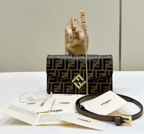 Fendi Baguette Wallet on Chain