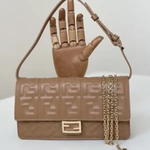 Fendi Baguette Full  Brown