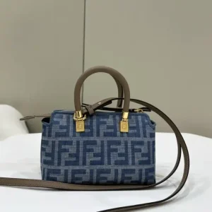 Fendi By The Way Boston   Blue Denim