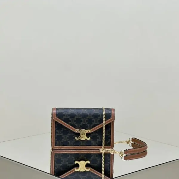 Celine Triomphe Chain WOC