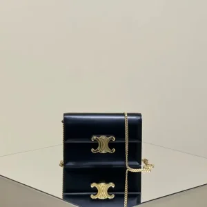 Celine Clutch Soir Black