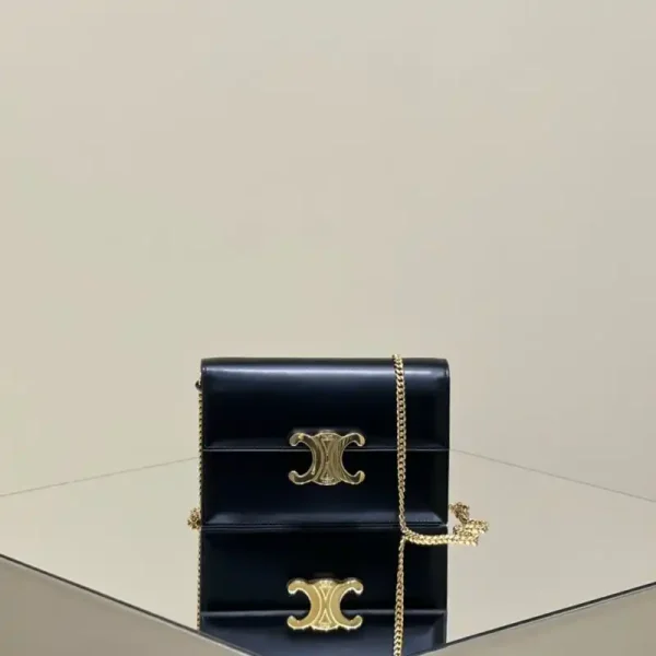 Celine Clutch Soir Black