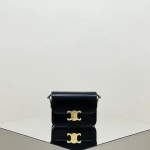 Celine  Triomphe  Mini Black