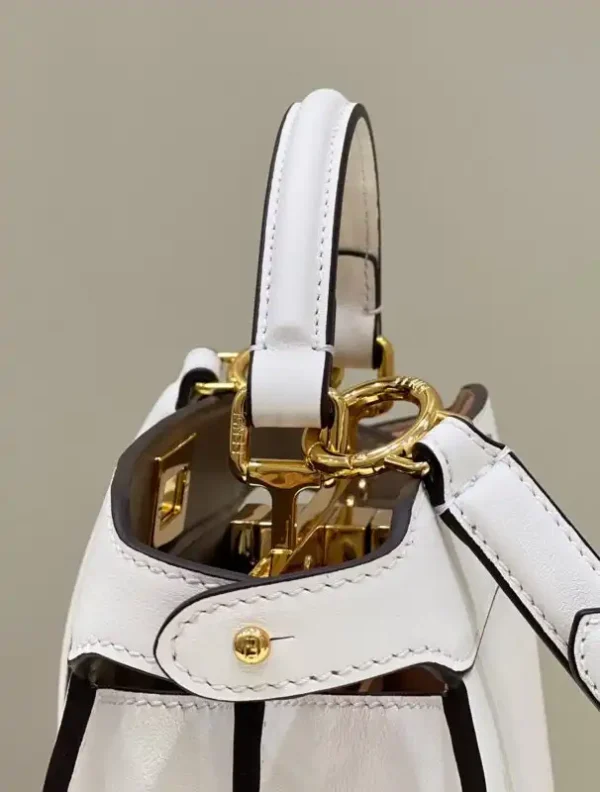 Fendi Peekaboo Medium White - Image 2