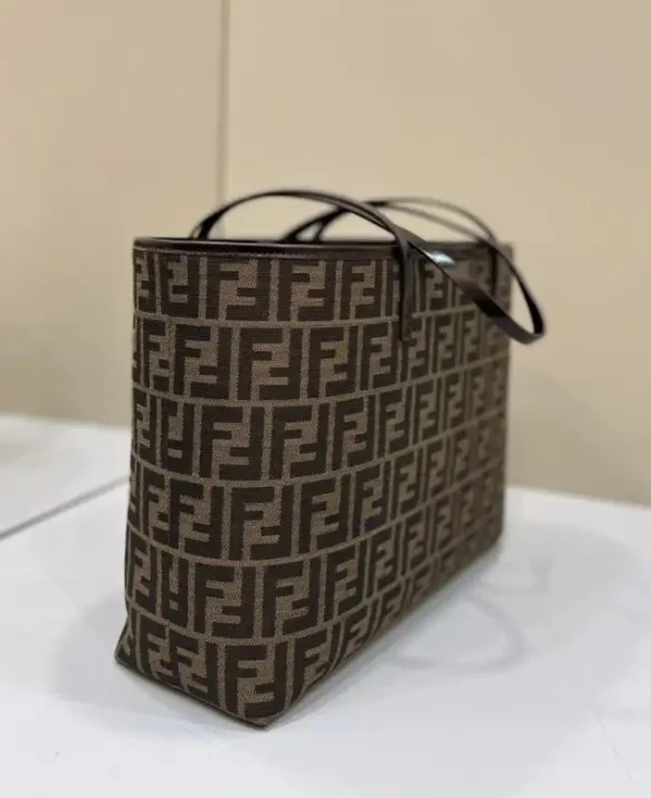 Fendi Double F Monogram  Tote - Image 2