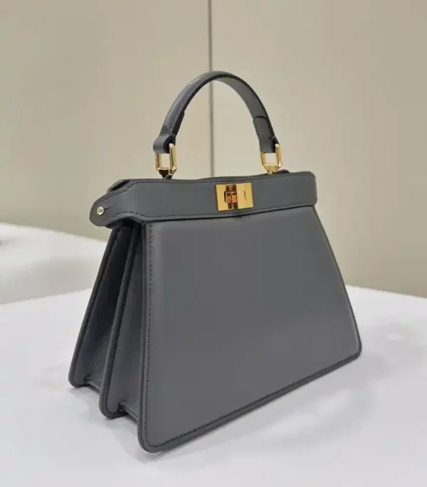 Fendi Peekaboo Mini Grey - Image 2