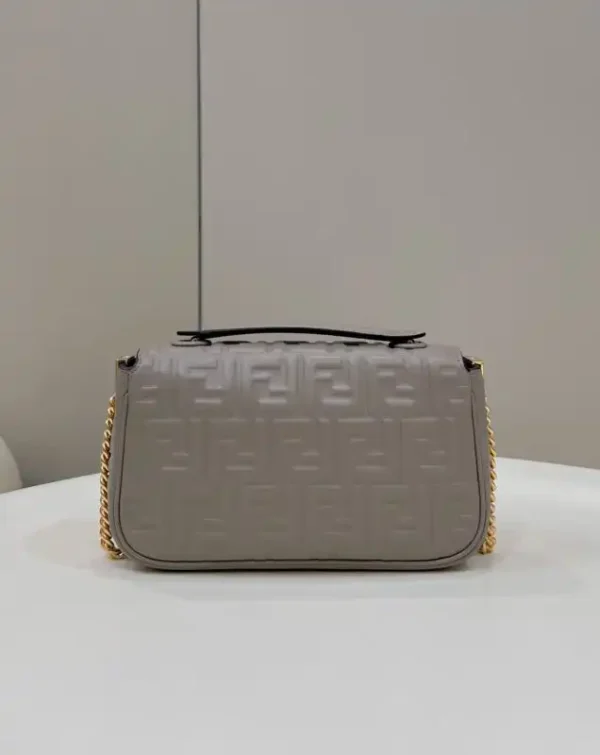 Fendi Baguette  Sliding Chain Beige - Image 2