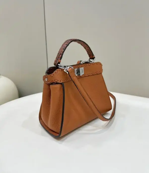 Fendi Peekaboo Small  Brown - Image 2