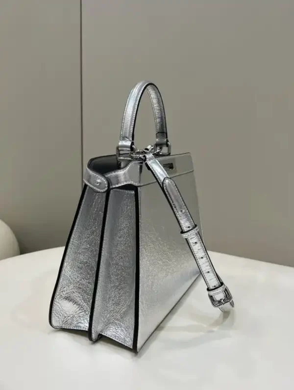 Fendi Peekaboo  Large Silver - Image 2