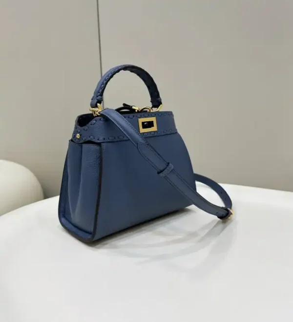 Fendi Peekaboo Small  Blue - Image 2