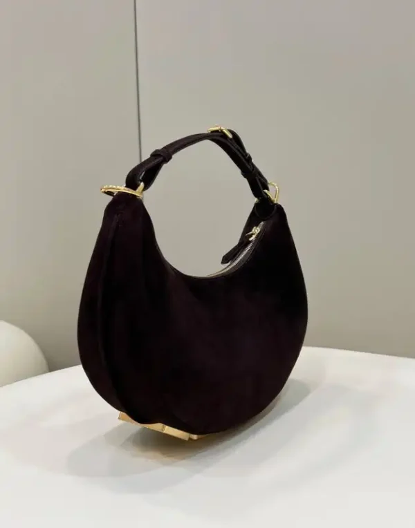 Fendi Fendigraphy Large Black Velvet - Image 2