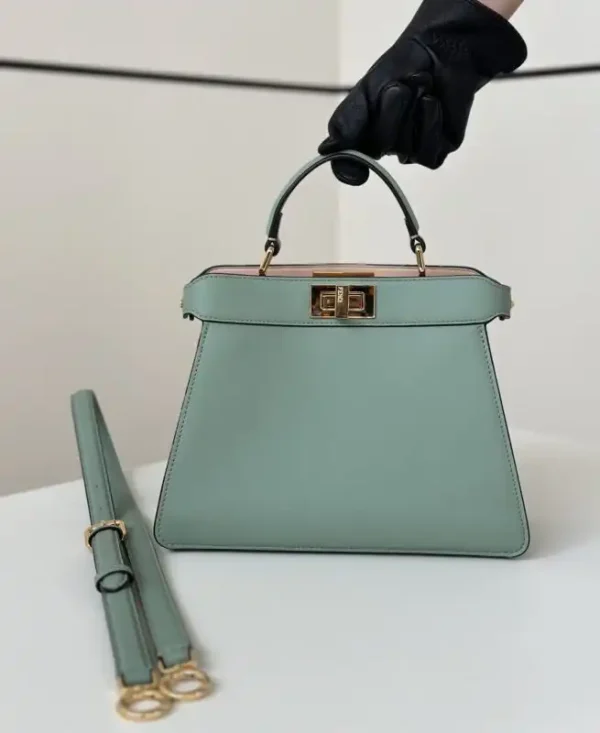 Fendi Peekaboo Medium Light Green
