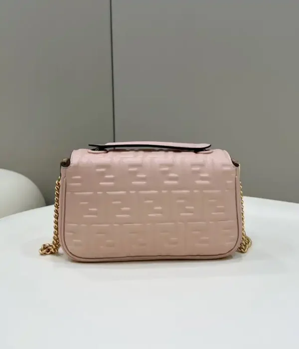 Fendi Baguette  Sliding Chain Pink - Image 2