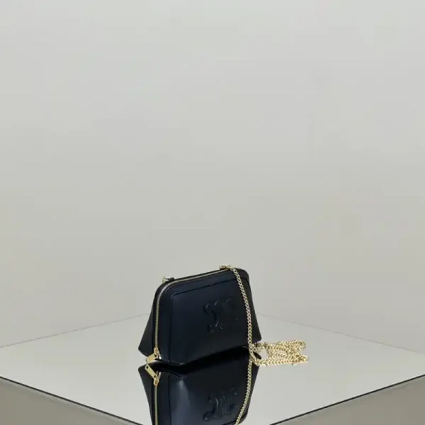 Celine Triomphe Clutch Black - Image 2