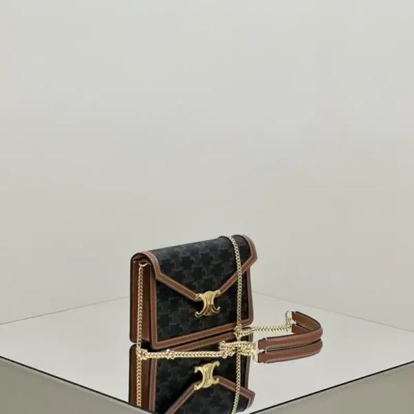 Celine Triomphe Chain WOC - Image 9