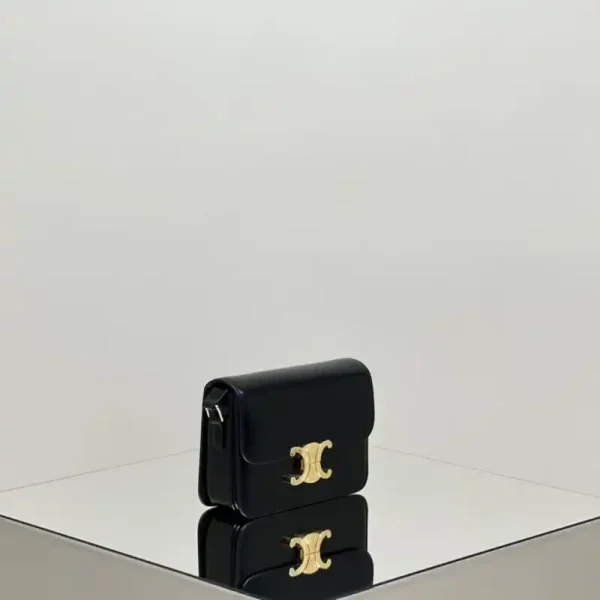 Celine  Triomphe  Mini Black - Image 2