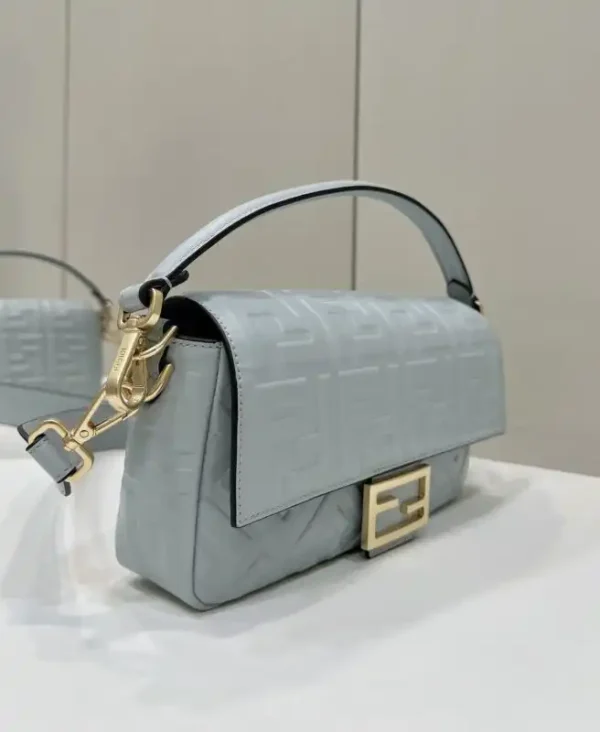 Fendi Baguette Sky Blue - Image 3