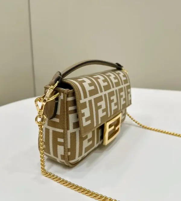 Fendi Baguette FF Brown - Image 3