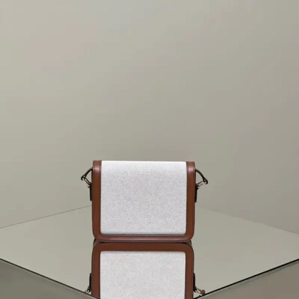 Celine Triomphe Mini White - Image 3
