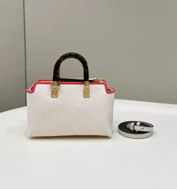 Fendi By The Way Boston  Red White - Image 3
