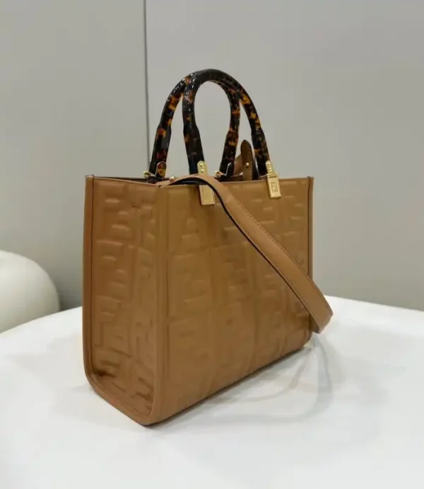 Fendi Small Tote Brown - Image 2
