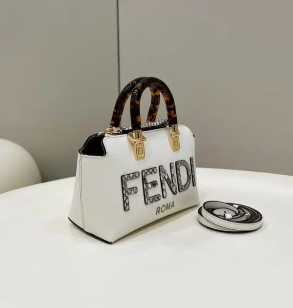 Fendi By The Way Boston  White - Image 3