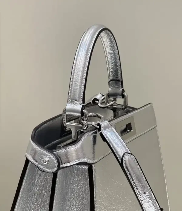 Fendi Peekaboo  Large Silver - Image 3