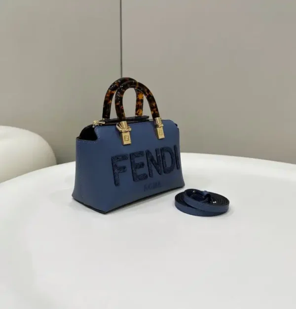 Fendi By The Way Boston  Blue - Image 3