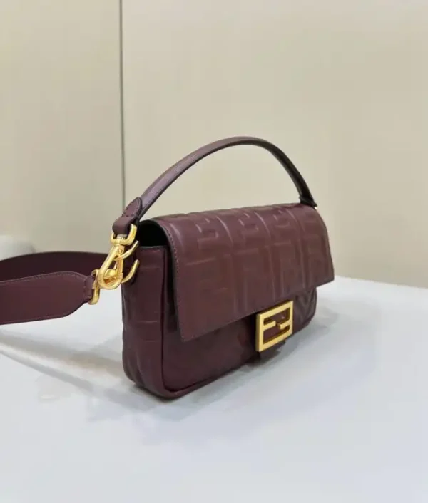 Fendi Baguette Bordeaux - Image 3