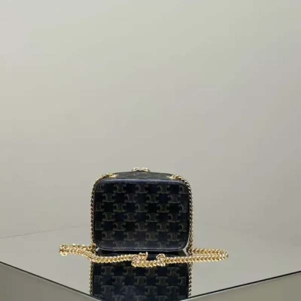 Celine Triomphe Box on Chain - Image 3