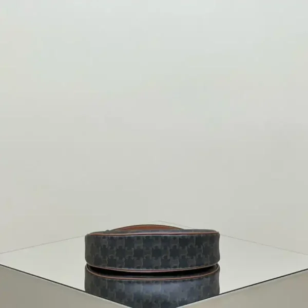 Celine Triomphe Moon Bag Brown - Image 3