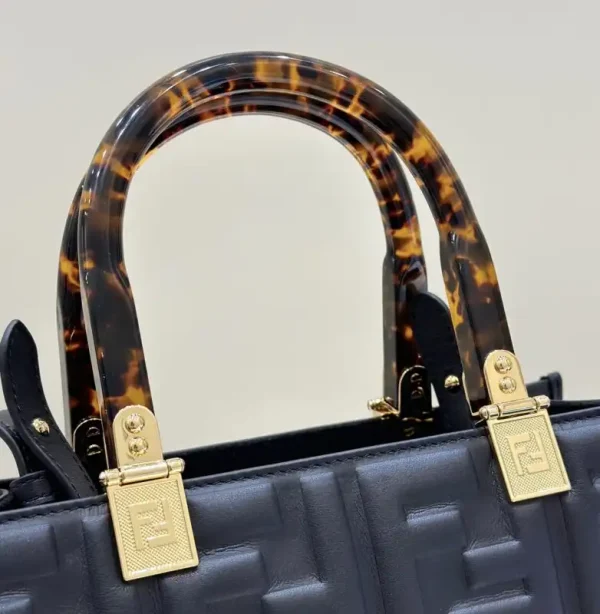 Fendi Small Tote Black - Image 5