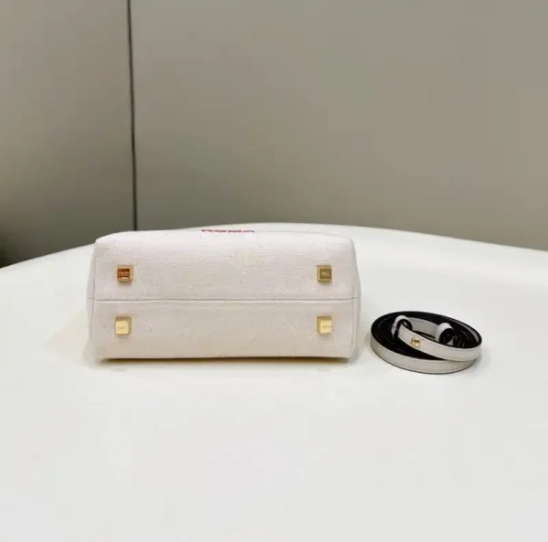 Fendi By The Way Boston  Red White - Image 4